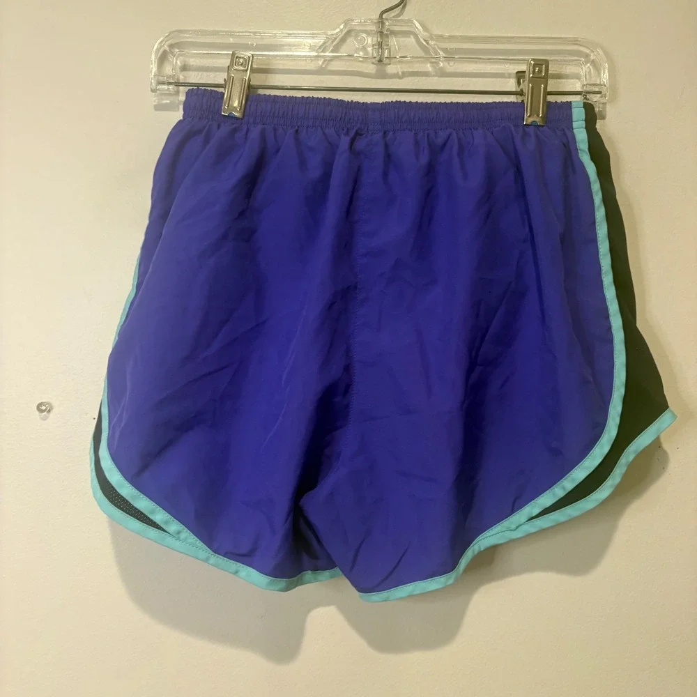 Nike Running Shorts Womens Size M Purple Dri-FIT Tempo Mesh Trim Athletic